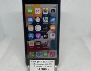 Apple IPhone SE 1 32gb. Nincs Készleten