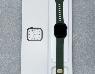 Apple Watch Seria 7 41mm green