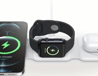 3in1 Qi töltő állomás – iPhone, Watch, Airpods